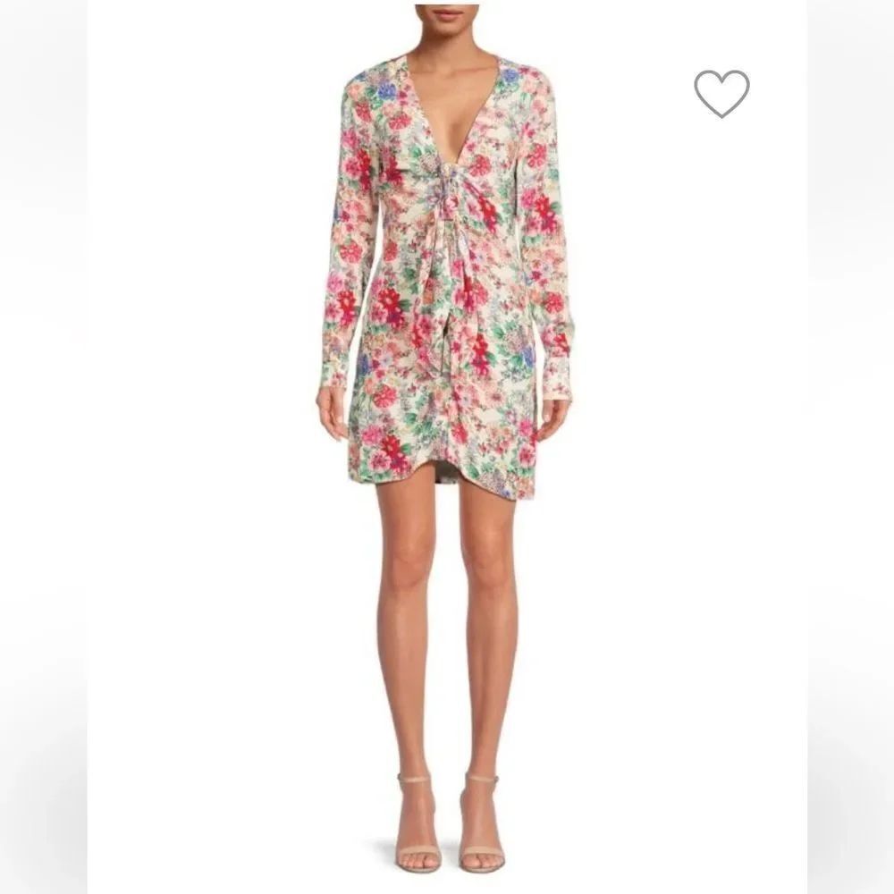 FAVORITE DAUGHTER Floral Sheath Mini Dress size 12